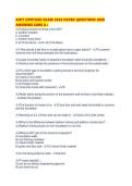 AHIT UPDTAED EXAM 2026 PAPER QUESTIONS AND ANSWERS SURE A&period;pdf