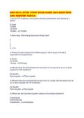 GMS 6552 LATEST STUDY EXAM GUIDE 2026 QUESTIONS AND ANSWERS SURE A&period;pdf