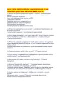 SAFE POPM CERTIFICATION COMPREHENSIVE EXAM UPDATED QUESTIONS AND ANSWERS SURE