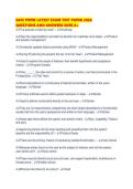 SAFE POPM LATEST EXAM TEST PAPER 2026 QUESTIONS AND ANSWERS SURE A&period;pdf