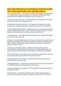 WGU D089 PRINCIPLES OF ECONOMICS UPDATED EXAMS TEST PAPER QUESTIONS AND ANSWERS
