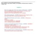 WGU C175&sol;D426 DATA MANAGEMENT FOUNDATIONS OA&NewLine;EXAM -with 100&percnt; verified solutions &lpar;CORRECT AND VERIFIED ANSWERS&rpar;&vert;ALREADY GRADED A&plus; &lpar;VERION A &B&rpar;&NewLine;