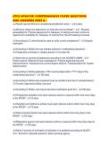 CPCS UPDATED COMPREHENSIVE PAPER QUESTIONS AND ANSWERS SURE A&period;pdf