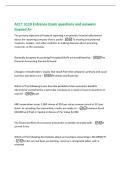 ACCT 3110 Entrance Exam questions and answers&NewLine;Graded A&plus;&NewLine;The primary objective of financial reporting is to provide financial information&NewLine;about the reporting company that is useful -To existing and potential&NewLine;investors&comma; lenders&comma; and other creditors in m