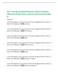 ACCT 3122 Accounting Information Systems McGrawHill Course Project Exam questions and answers Graded&NewLine;A&plus;&NewLine;&ast;Section 1&ast;&NewLine;In the above diagram&comma; the correct name of the class designated with the letter A is&NewLine;which of the following&quest; -Customers&NewLine;In the above di