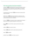 ACCT Exam questions and answers Graded A&plus;&NewLine;corporation -limited liability of of the corporations stockholders meaning&NewLine;they are not held personal responsible for financial obligations of corporation&period;&NewLine;&lpar;stockholders can lose investment if company fails&comma; bu