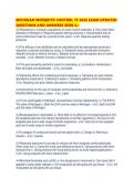 MICHIGAN MOSQUITO CONTROL 7F 2026 EXAM UPDATED QUESTIONS AND ANSWERS SURE A&period;pdf