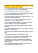 CALIFORNIA BOATING UPDATED COMPREHENSIVE EXAM QUESTIONS AND ANSWERS SURE A&period;pdf