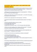 CALIFORNIA BOATING EXAM B 2026 QUESTIONS AND ANSWERS SURE A&period;pdf