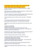 CALIFORNIA BOATING EXAM B 2026 UPDATED TEST PAPER QUESTIONS AND ANSWERS SURE A&period;pdf