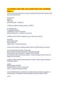CALIFORNIA BOATING 2026 QUESTIONS AND ANSWERS SURE A&period;pd