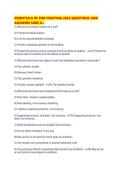 ESSENTIALS OF FIRE FIGHTING 2026 QUESTIONS AND ANSWERS SURE A&period;pdf