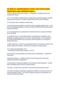 NC DENTAL JURISPRUDENCE STUDY 2026 EXAM GUIDE QUESTIONS AND ANSWERS SURE A&period;pdf