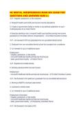 NC DENTAL JURISPRUDENCE MAIN EOC EXAM TEST QUESTIONS AND ANSWERS SURE A&period;pdf