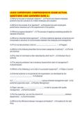 IAHSS SUPERVISOR COMPREHENSIVE EXAM ACTUAL QUESTIONS AND ANSWERS SURE A&period;pdf