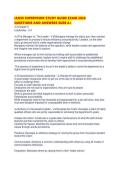 IAHSS SUPERVISOR STUDY GUIDE EXAM 2026 QUESTIONS AND ANSWERS SURE A&period;pdf