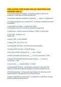 CCRP AACVPR CORE EXAMS 2026 SET QUESTIONS AND ANSWERS SURE A&period;pdf