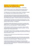 PROPHECY RN PHARMACOLOGY A UPDATED QUESTIONS AND ANSWERS SURE A&period;pdf