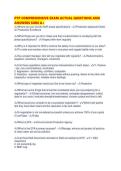 PTP COMPREHENSIVE EXAM ACTUAL QUESTIONS AND ANSWERS SURE 1&period;pdf