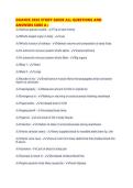 DAANCE 2026 STUDY GUIDE ALL QUESTIONS AND ANSWERS SURE A&period;pdf