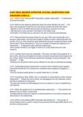 C464 WGU REVIEW UPDATED ACTUAL QUESTIONS AND ANSWERS SURE A&period;pdf