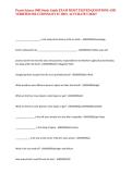 Praxis Science 5905 Study Guide EXAM MOST TESTED QUESTIONS AND VERIFIED SOLUTIONS&sol;GET IT 100&percnt; ACCURATE&excl;&excl; 2026&excl;&excl;&NewLine;