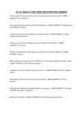 AS 121 EXAM 4 STUDY EXAM QUESTIONS AND ANSWERS