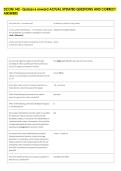 DCOM 142 - Quizzes 6 onward ACTUAL UPDATED QUESTIONS AND CORRECT &NewLine;ANSWERS 