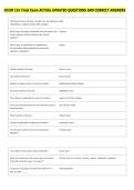 DCOM 101 Final Exam ACTUAL UPDATED QUESTIONS AND CORRECT ANSWERS 