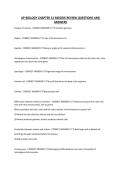 AP BIOLOGY CHAPTER 13 MEIOSIS REVIEW QUESTIONS AND ANSWERS&period;