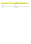 CRMA final exam UPDATED ACTUAL QUESTIONS AND CORRECT ANSWERS 