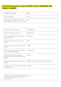 CON 3990 Thresholds and Dates UPDATED ACTUAL QUESTIONS AND &NewLine;CORRECT ANSWERS 