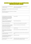 CON 3990 Contracting Certification Quiz 4 of 4 UPDATED ACTUAL &NewLine;QUESTIONS AND CORRECT ANSWERS 