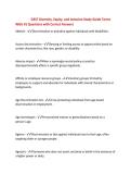 D357 Diversity&comma; Equity&comma; and Inclusion Study Guide Terms&NewLine;WGU &num;1 Questions with Correct Answers