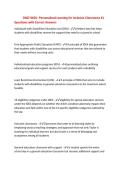 D662 WGU- Personalized Learning for Inclusive Classrooms &num;1&NewLine;Questions with Correct Answers