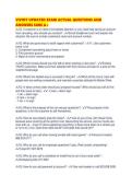 VIVINT UPDATED EXAM ACTUAL QUESTIONS AND ANSWERS SURE A&period;pdf