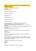 VIVINT LATEST EVALUATION ACTUAL QUESTIONS AND ANSWERS SURE A&period;pdf