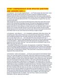 VIVINT COMPREHENSIVE EXAM UPDATED QUESTIONS AND ANSWERS SURE A&period;pdf