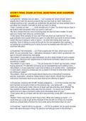 VIVINT FINAL EXAM ACTUAL QUESTIONS AND ANSWERS SURE A&period;pdf