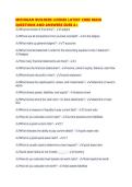 MICHIGAN BUILDERS LICENSE LATEST CORE MAIN QUESTIONS AND ANSWERS SURE A&period;pdf
