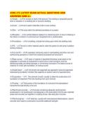 COSC 275 LATEST EXAM ACTUAL QUESTIONS AND ANSWERS SURE A&period;pdf