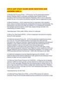 CIPP&sol;E IAPP STUDY EXAMS GUIDE QUESTIONS AND&NewLine;ANSWERS SURE A&plus;&NewLine;