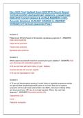 Nurs 6531 Final Updated Exam 2026 WITH Recent Newest &NewLine;Verified And Well Analyzed Exam Questions  &lpar;Actual Exam &NewLine;2026-2027&rpar; Correct Detailed & Verified ANSWERS &lpar;100&percnt; &NewLine;Accurate Solutions&rpar; ALREADY GRADED A&plus;&vert;&vert;NEWEST &NewLine;VERSION Of The Exam Guarantee Pass&excl;&excl; &NewLine;