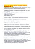 CIPP&sol;E IAPP LATEST EXAMS TEST QUESTIONS AND&NewLine;ANSWERS SURE A&plus;
