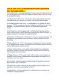 CIPP&sol;E IAPP EVALUATION EXAM UPDATED QUESTIONS&NewLine;AND ANSWERS SURE A&plus;