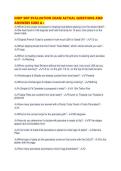 IHOP SOP EVALUATION EXAM ACTUAL QUESTIONS AND ANSWERS SURE A&period;pdf