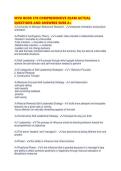 WVU BCOR 370 COMPREHENSIVE EXAM ACTUAL QUESTIONS AND ANSWERS SURE A&period;pdf