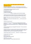 CFS 345 LATEST 2026 CORE MAIN QUESTIONS AND ANSWERS SURE A&period;pdf