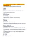 VTNE COMPREHENSIVE EXAM ACTUAL QUESTIONS AND ANSWERS SURE A&period;pdf