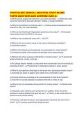 OPHTHALMIC MEDICAL ASSISTING STUDY EXAMS PAPER QUESTIONS AND ANSWERS SURE A&period;pdf